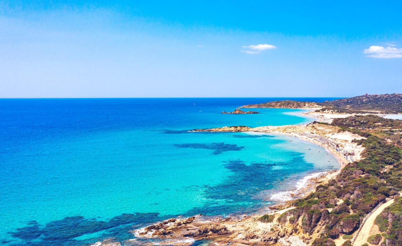 Apartments In Residence With Swimming Pool In Santa Margherita Di Pula, 250 Meters From The Sea מראה חיצוני תמונה