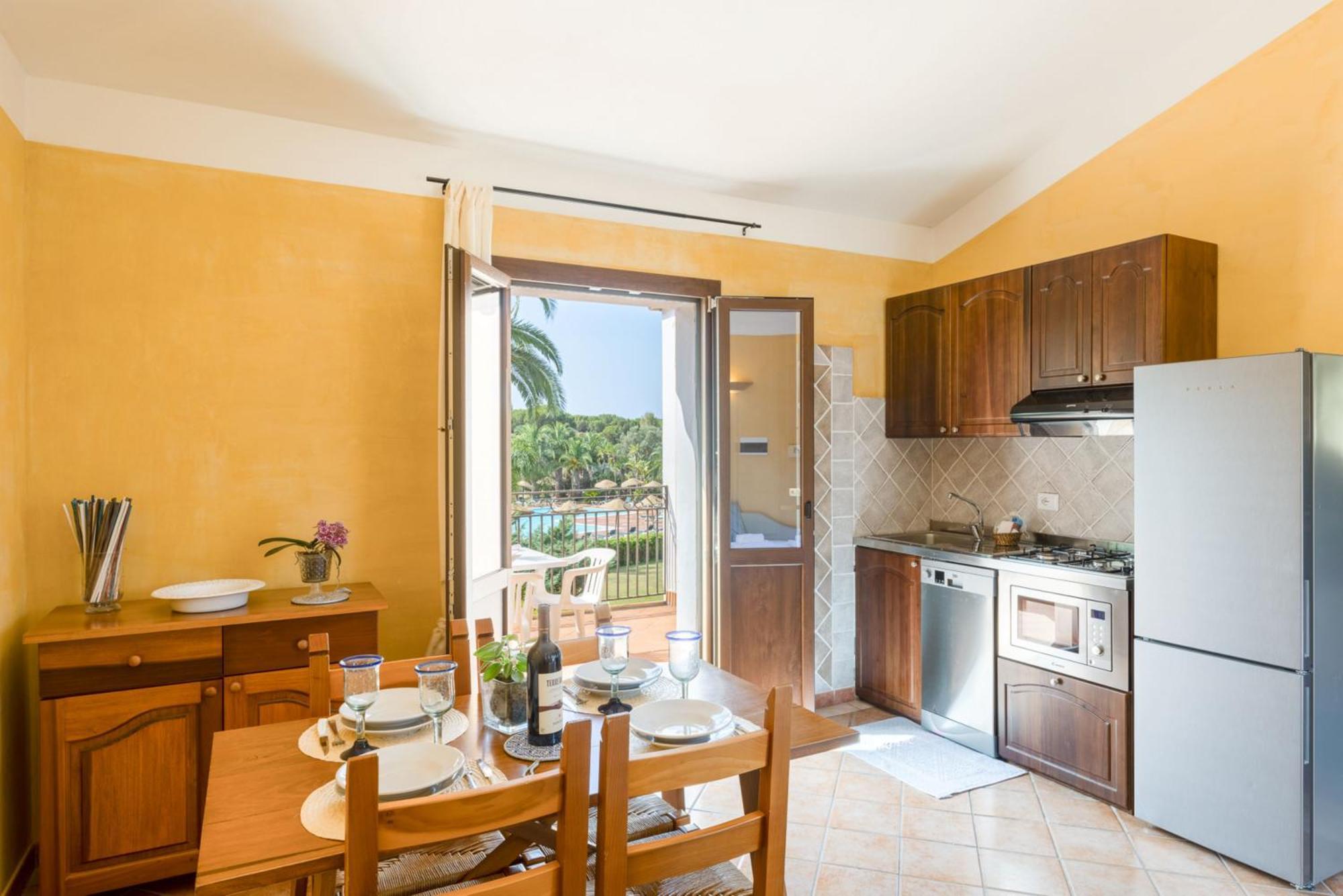 Apartments In Residence With Swimming Pool In Santa Margherita Di Pula, 250 Meters From The Sea מראה חיצוני תמונה